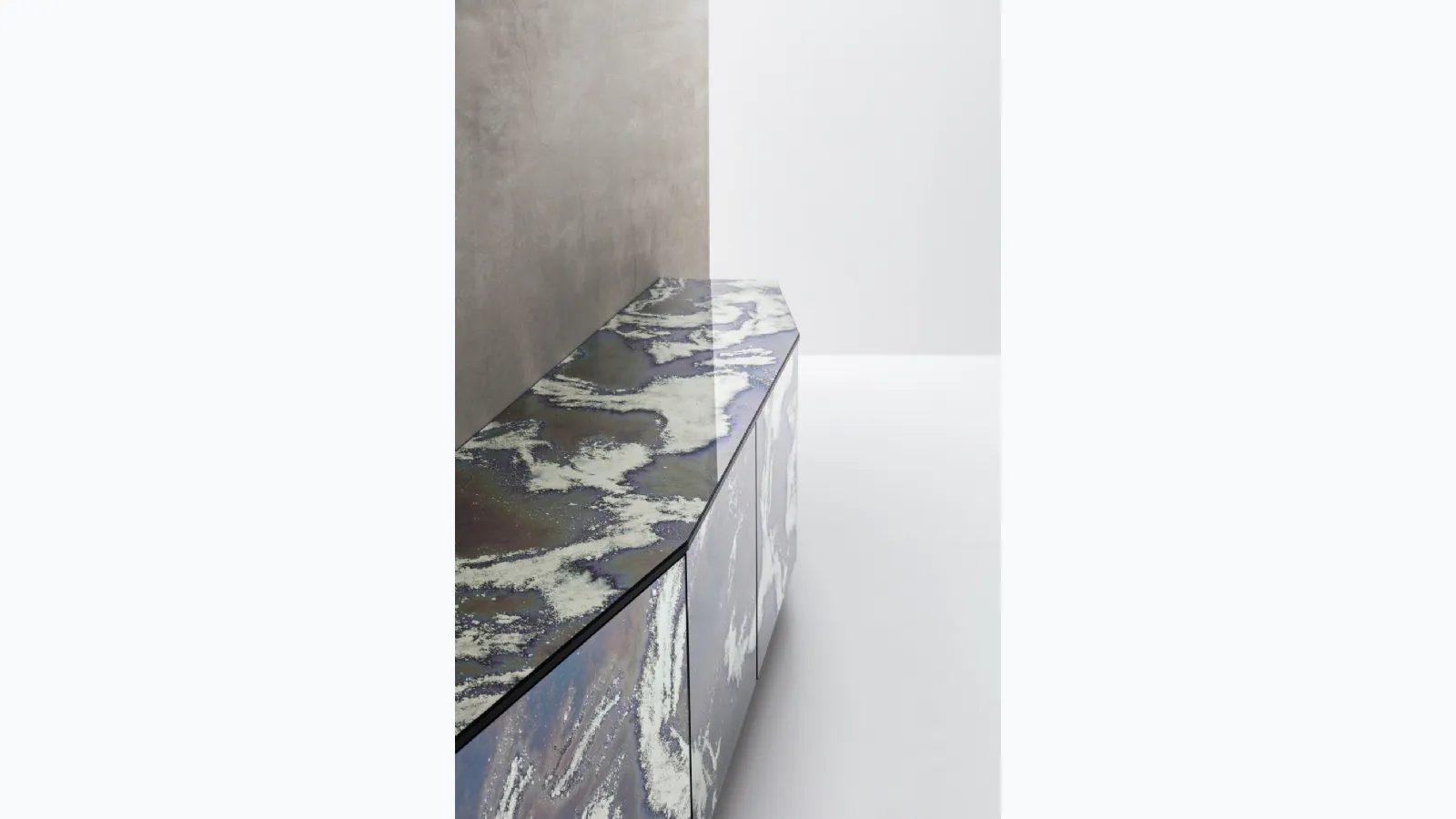 Angle ceramic sideboard by Ditre Italia