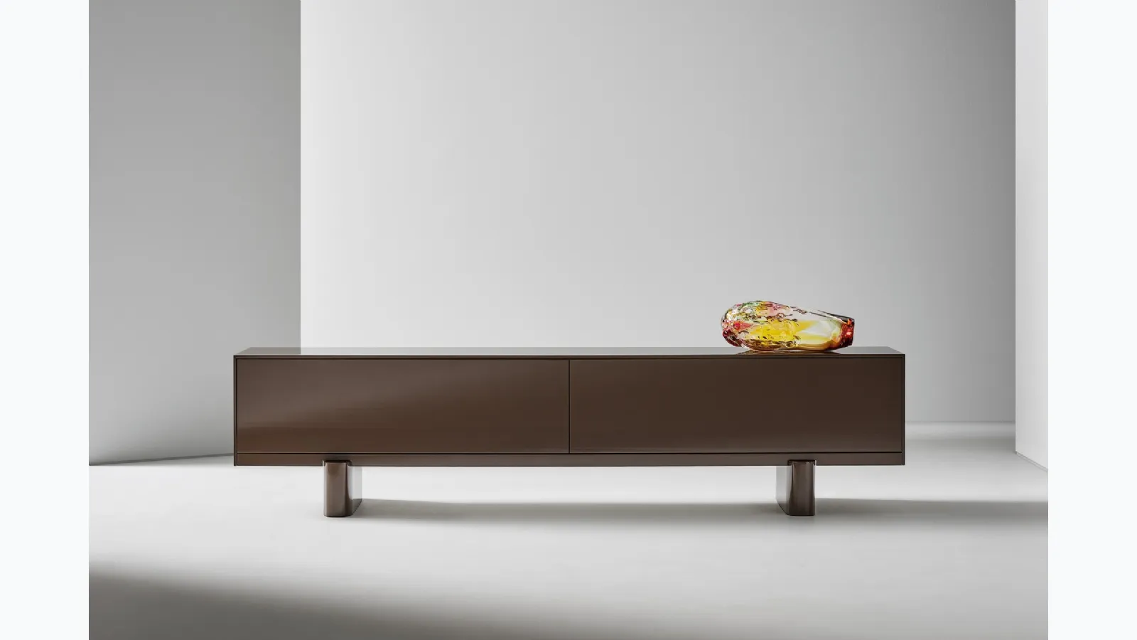 Madia Blocco Sideboard in lacquered wood by Bonaldo