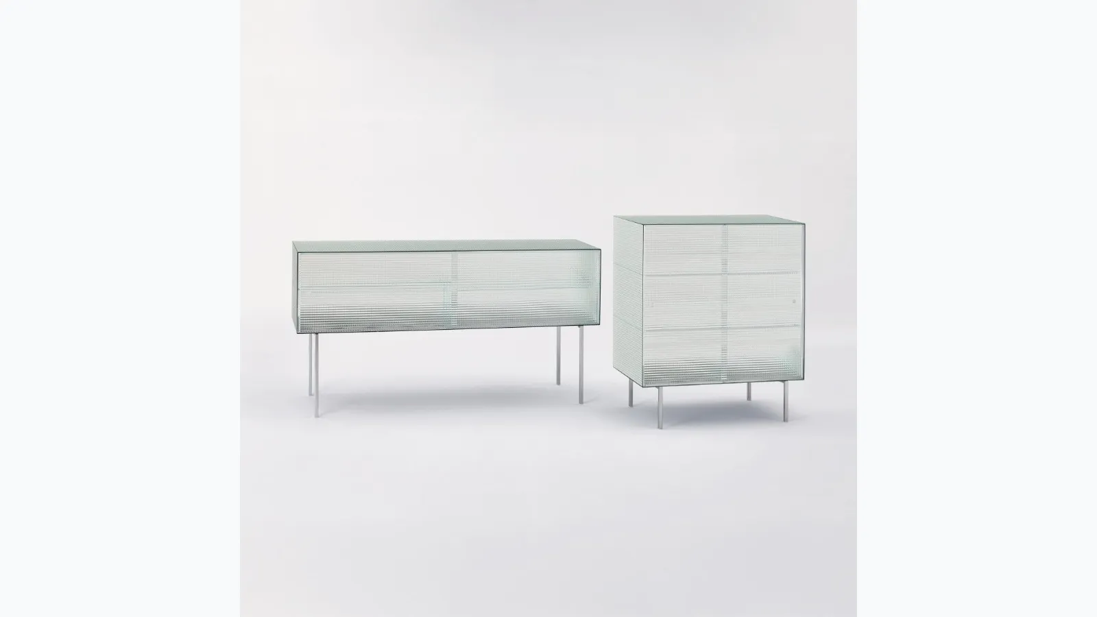 Commodore sideboards by Glas Italia.