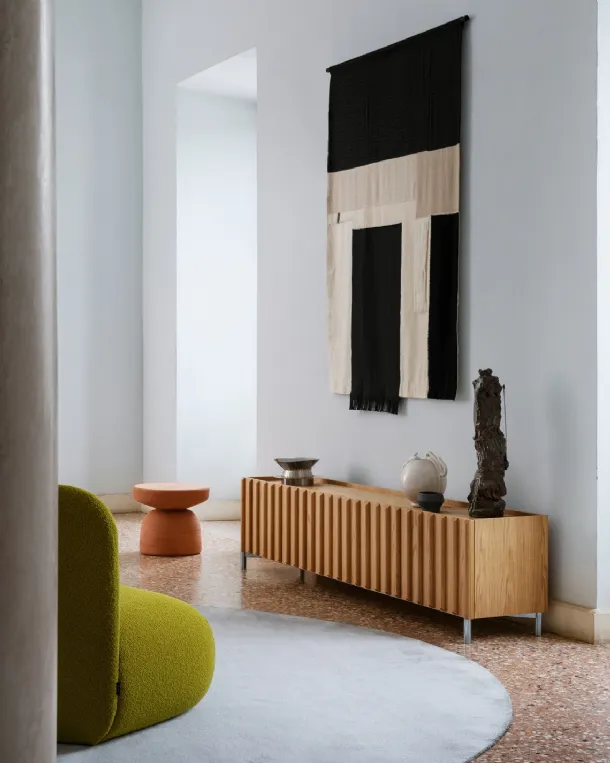 Wooden Madia Container by Miniforms