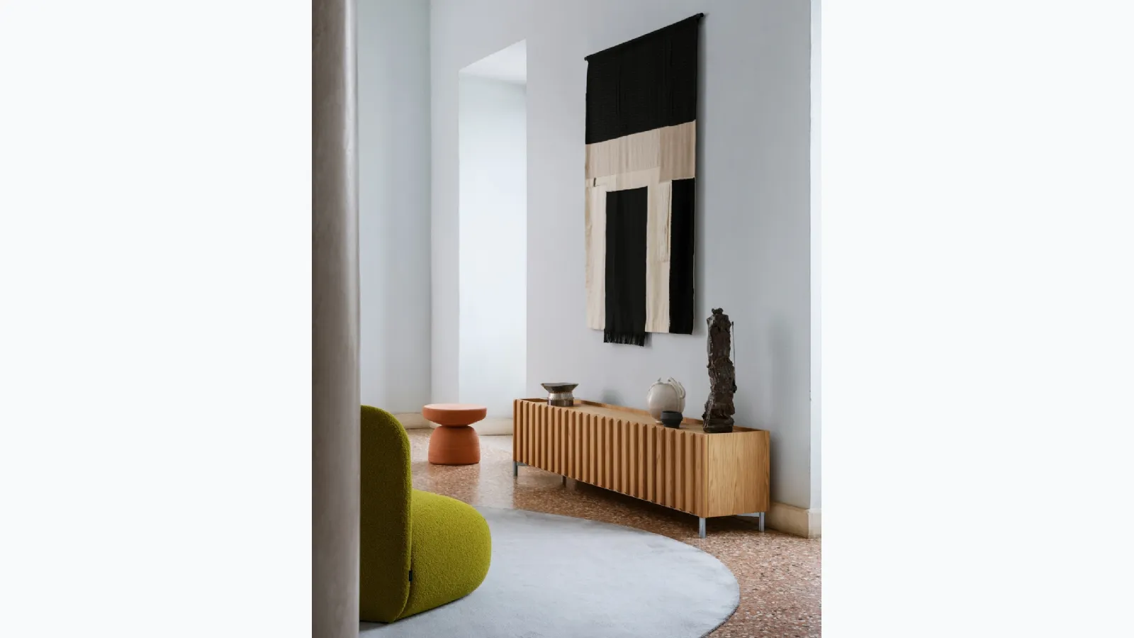 Wooden Madia Container by Miniforms