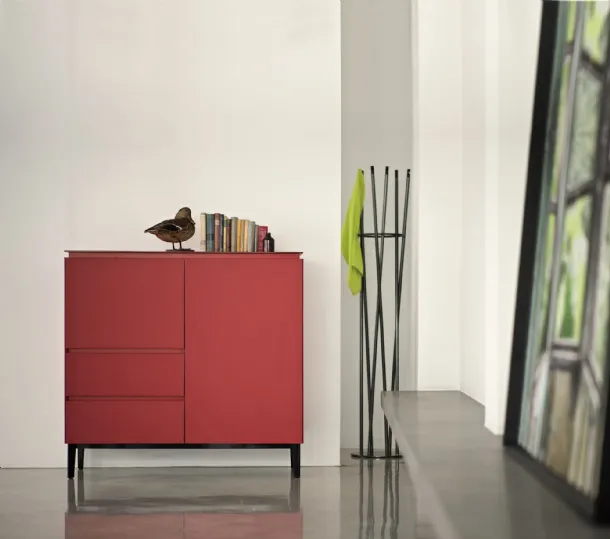 Cosmopolitan Glass High Sideboard by Bontempi.