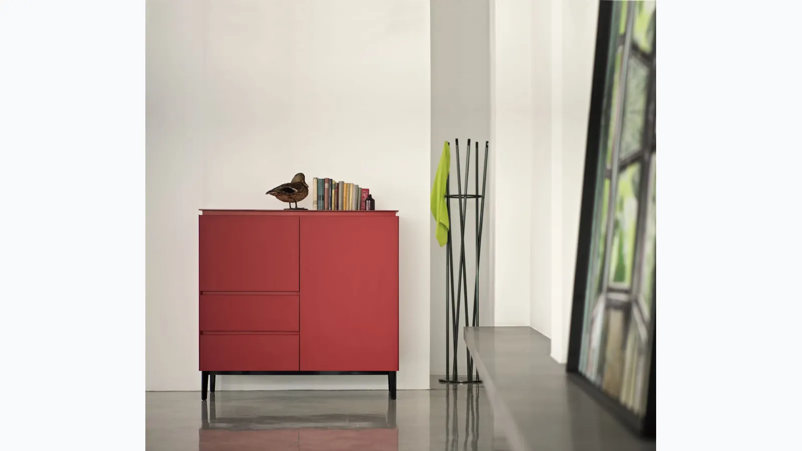 Cosmopolitan Glass High Sideboard by Bontempi.