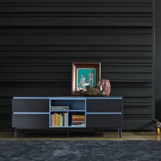 Cosmopolitan Glass sideboard by Bontempi.