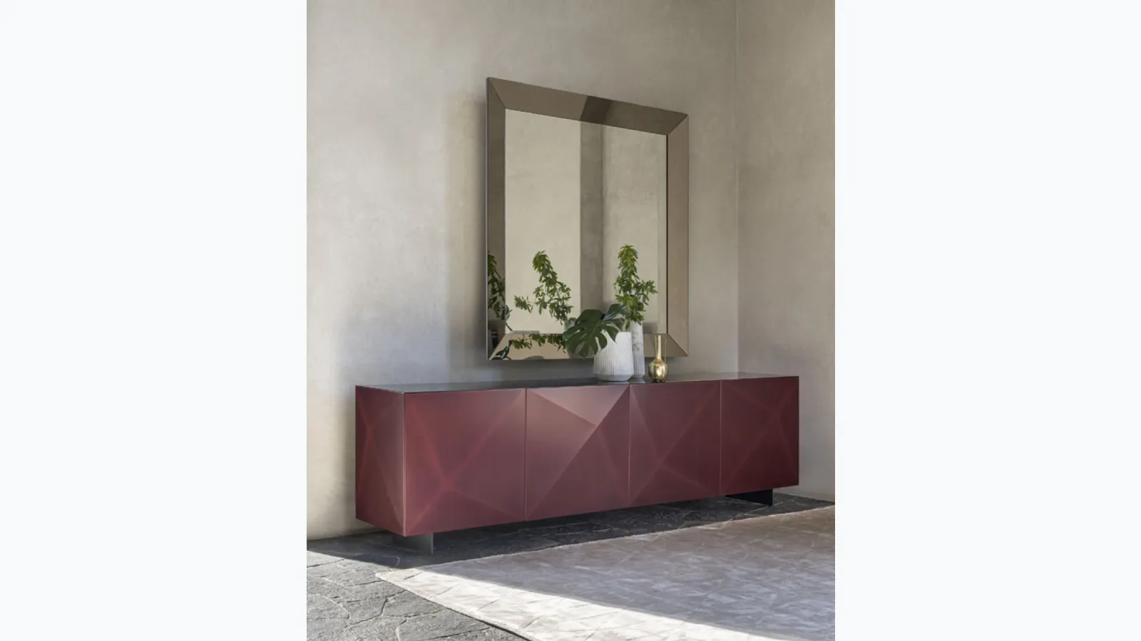 Cubric Metal Sideboard by Riflessi.