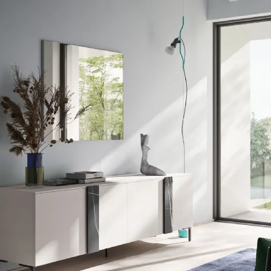 Madia Day 29 in silk melamine and marble by Orme.