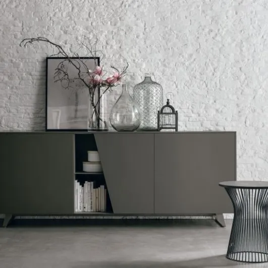 Diagonal Smoke sideboard by Tomasella