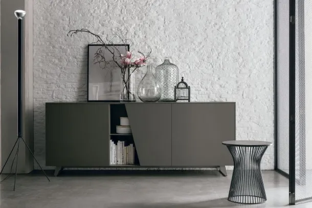 Diagonal Smoke sideboard by Tomasella