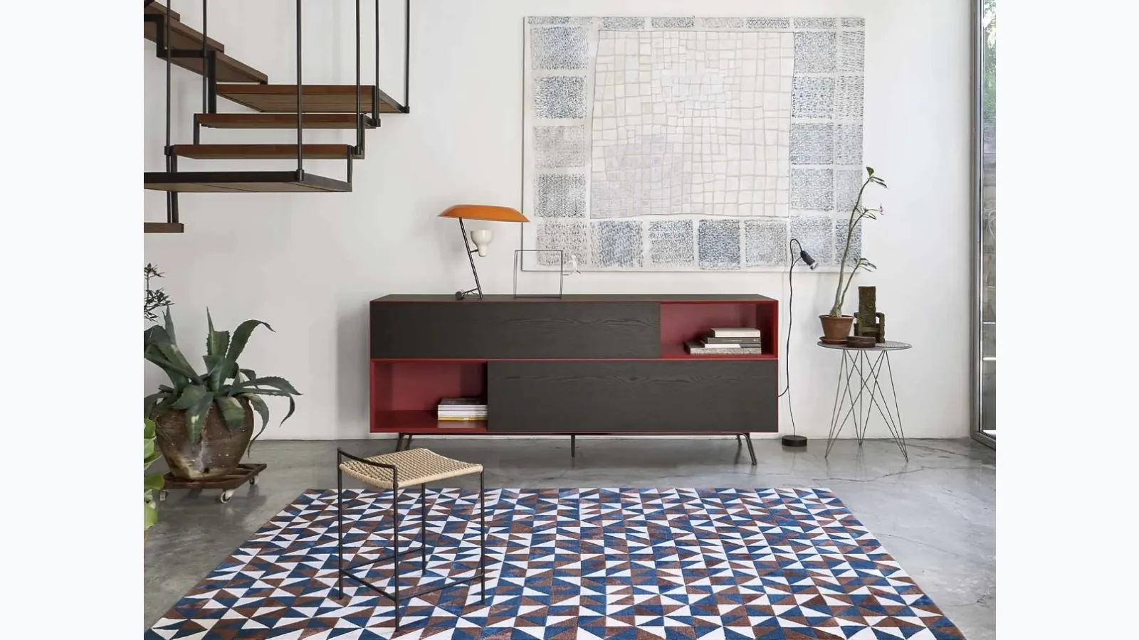 Media cabinet Domino In 02 by Sangiacomo