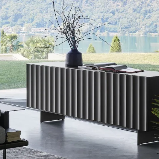 Lacquered wooden sideboard Dorian by Bonaldo