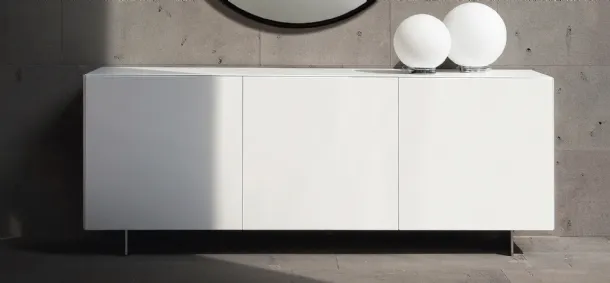 Essenzia White Sideboard by Riflessi