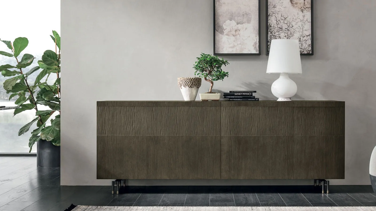 Tomasella's Madia Frame in Moka Oak