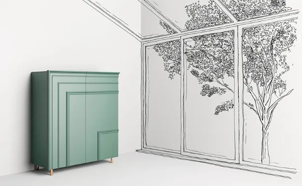 Gessolina Sideboard by Minotti Italy