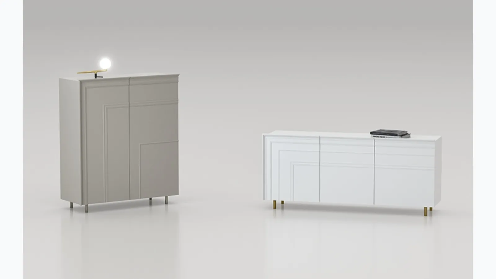 Gessolina sideboard by Minotti Italia.