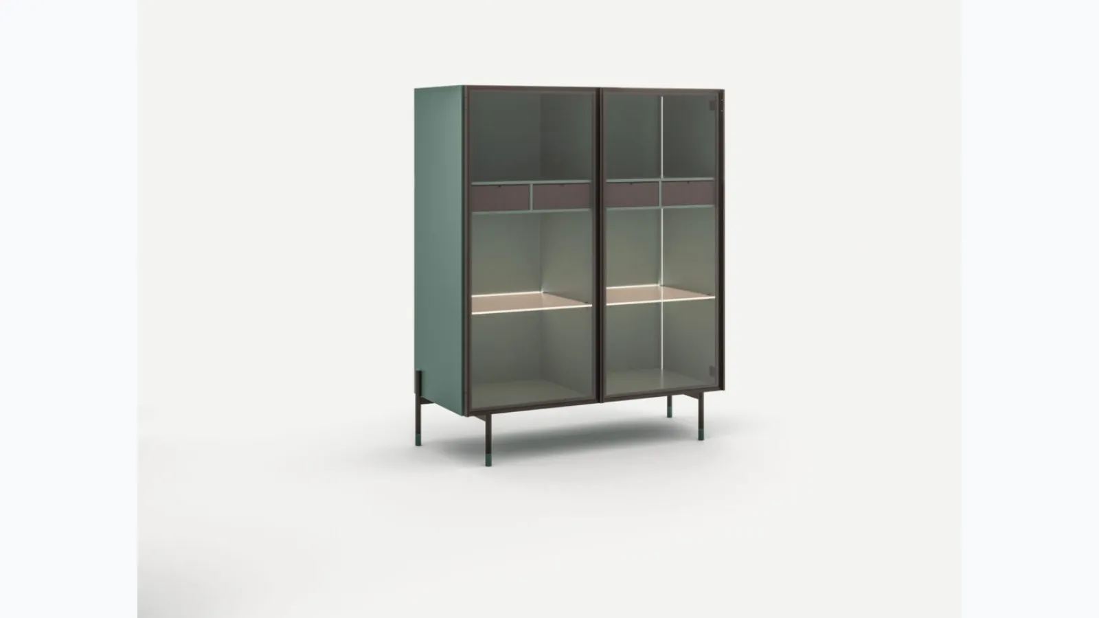 High glass sideboard by Orme.
