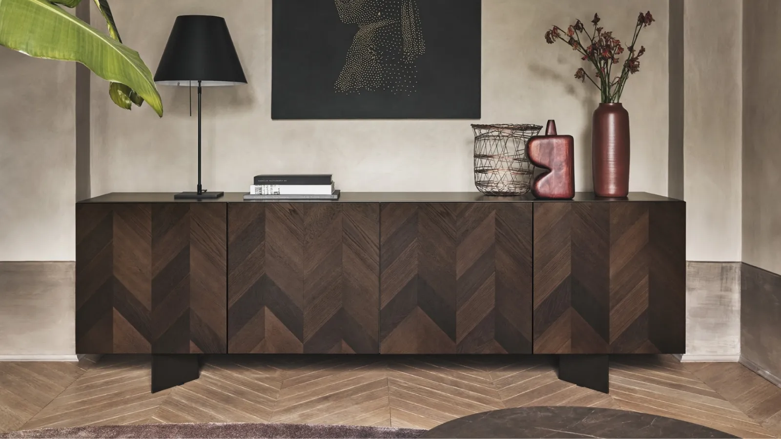 Inlaid Sideboard by Calligaris