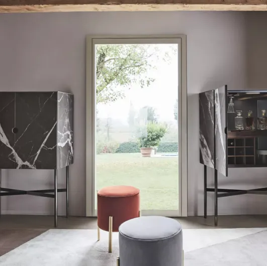 Madison Superior sideboard in SuperMarble by Bontempi.