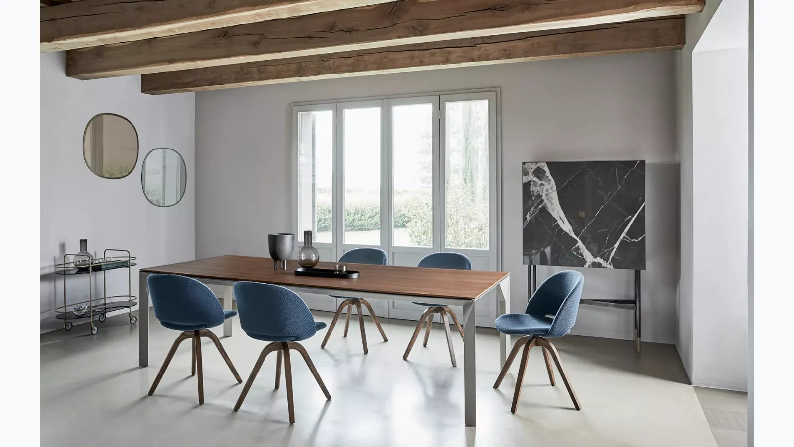 Madison Superior sideboard in SuperMarmo by Bontempi