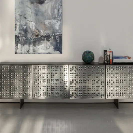 Millebolle Crystal Glass Sideboard by Tonin Casa.