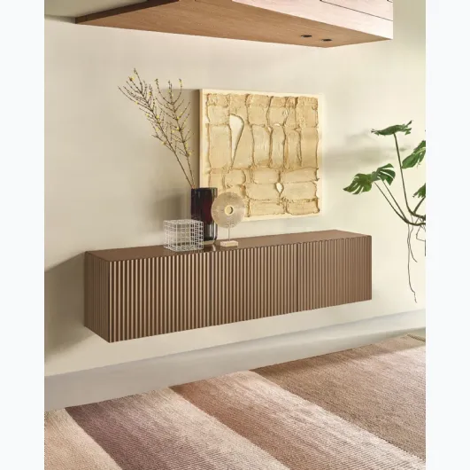 Suspended Wave Sideboard of Reflections