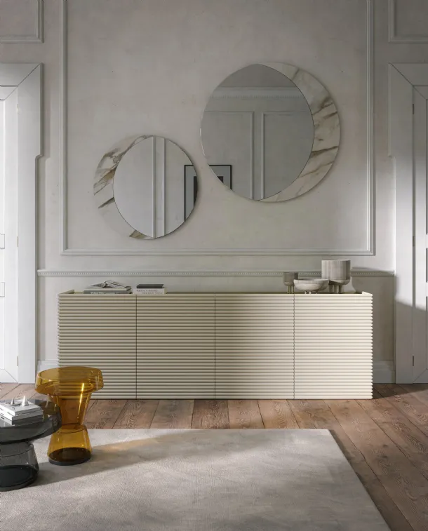 Patsy Elite lacquered wooden sideboard by Tonin Casa.