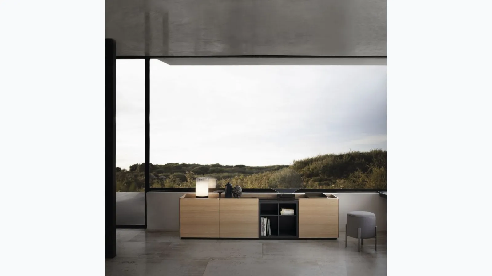 Walnut wood Pica sideboard by Bont