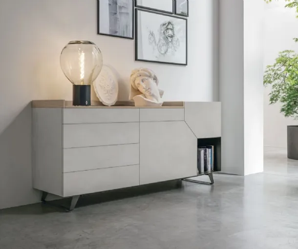 Madia Remix X05 in light-colored cement material by Tomasella