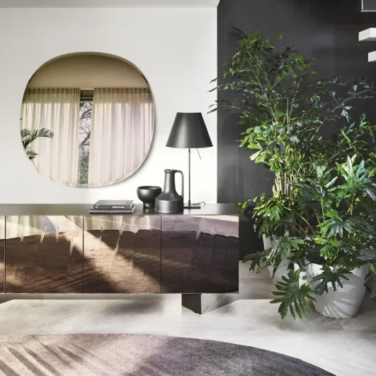 Sideboard with mirror Portraits by Calligaris