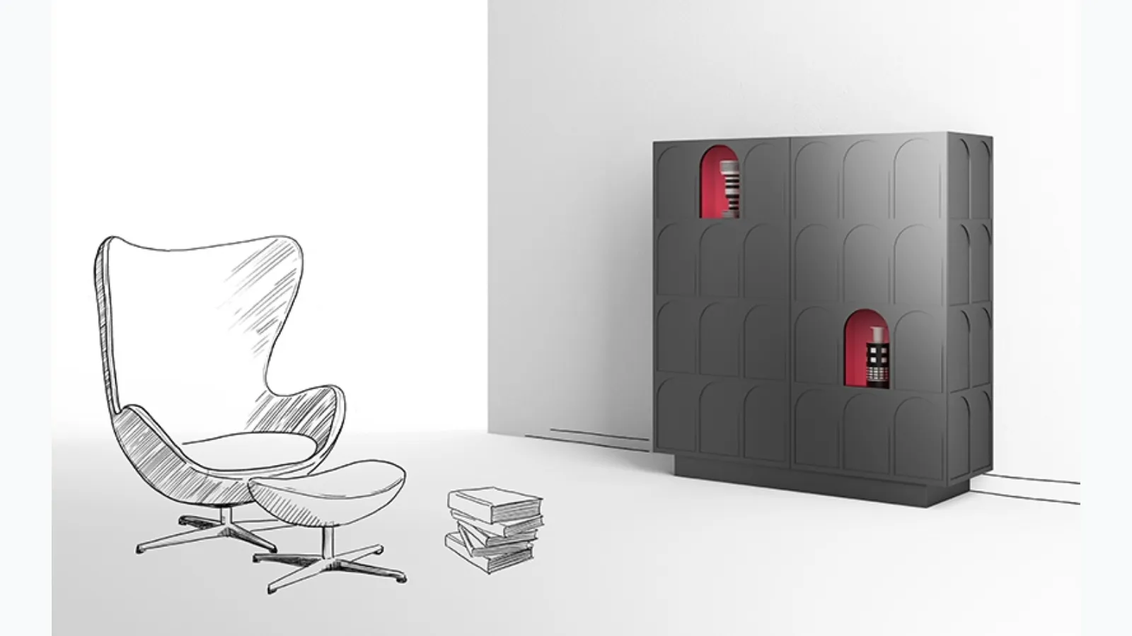 Minotti Italia's Roma sideboard