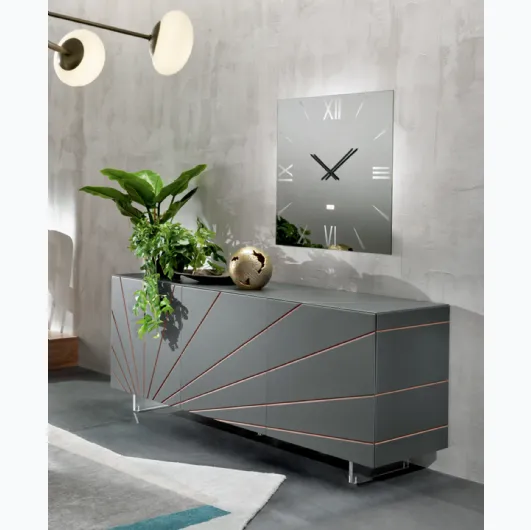 Madia Solaris in matte graphite lacquer by Riflessi