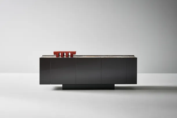 Bonaldo Spy lacquered wood sideboard