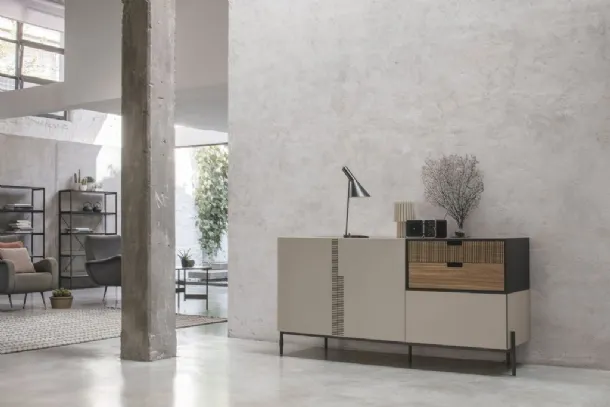 Madia Time D in CDF arena and walnut by Tomasella