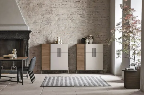 Madia Time I in mother-of-pearl and amber CDF by Tomasella