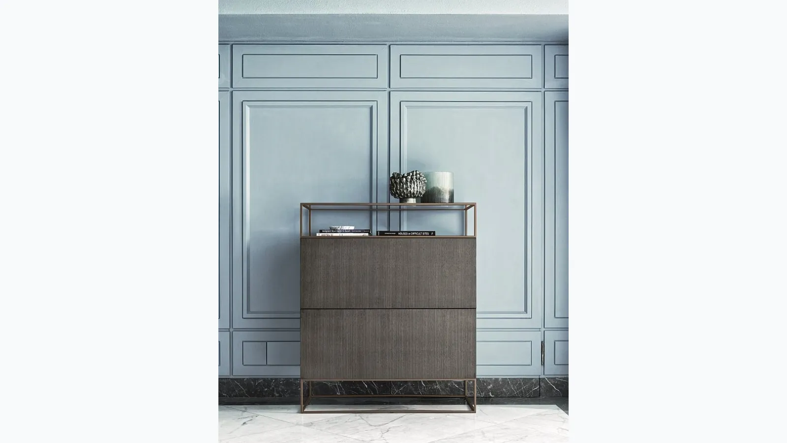 Vertical storage unit by Ditre Italia.