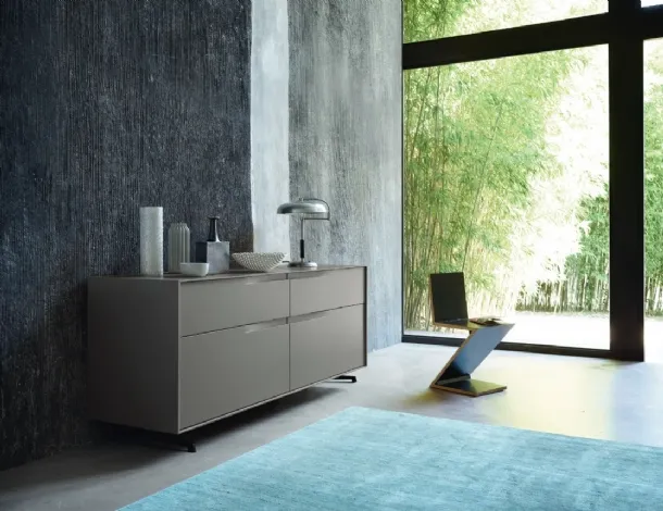 Madia Vela 01 in Slate lacquered by Sangiacomo