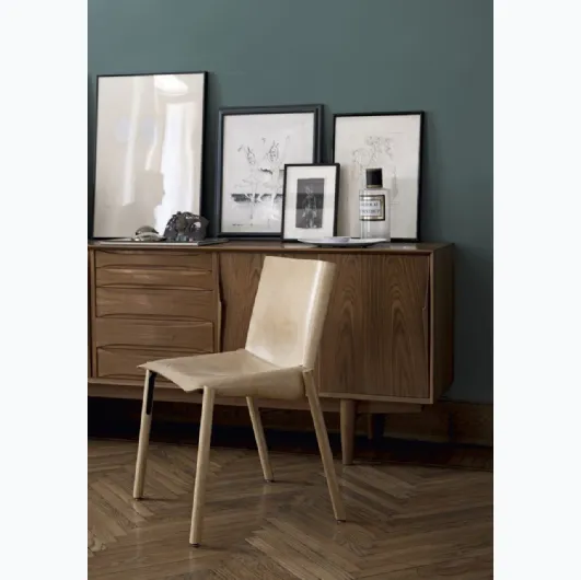 Leather chair 1085 Edition by Kristalia