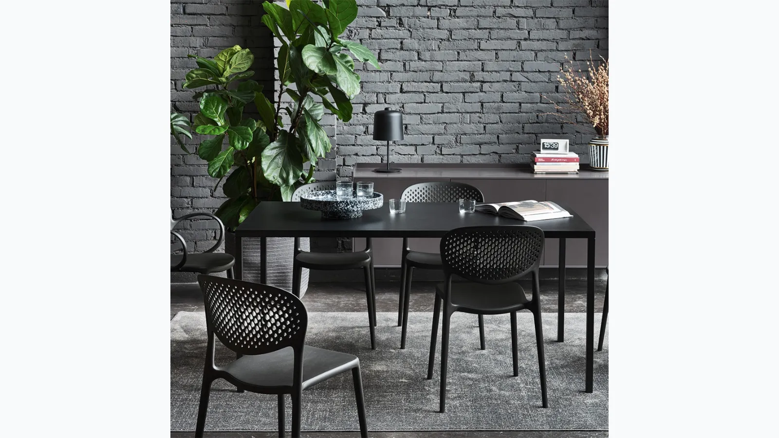 Abby Open Back Chair by Connubia