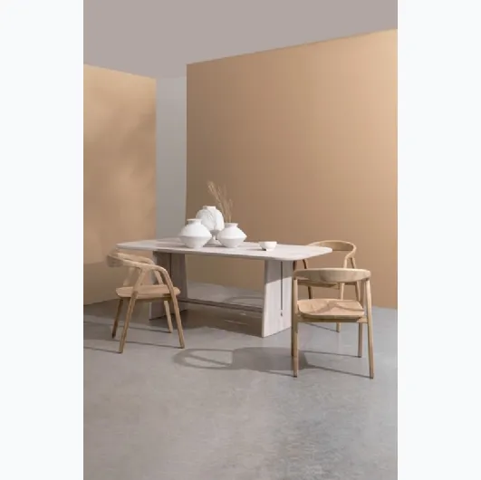 Wooden chair Adalyn by Bizzotto