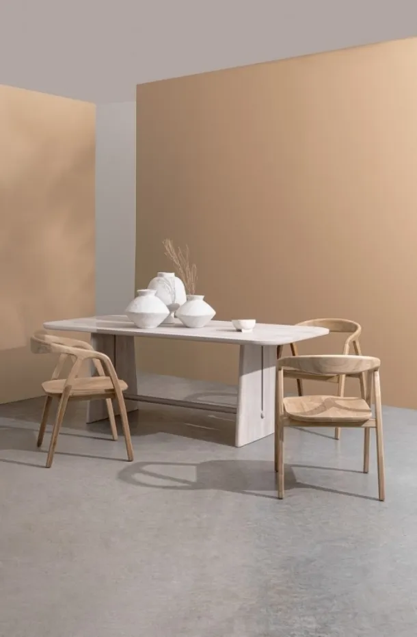 Wooden chair Adalyn by Bizzotto