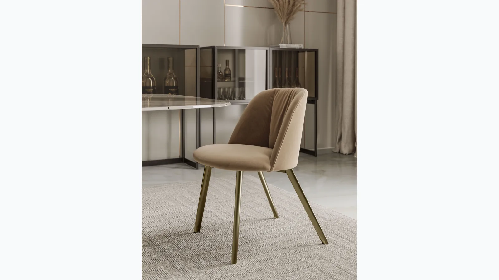 Agatha chair by Bontempi