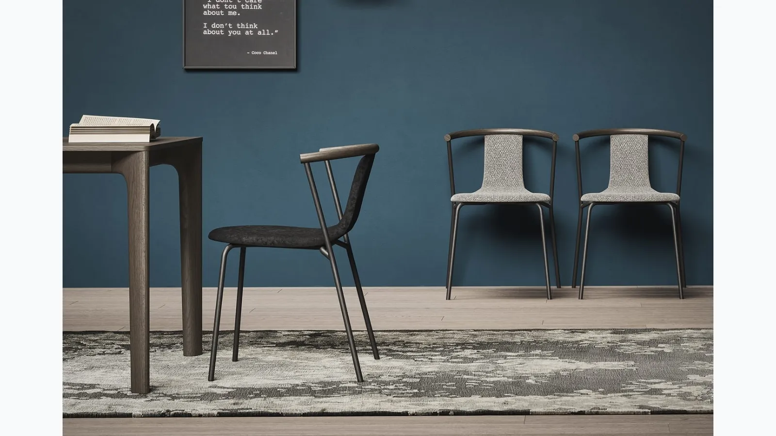 Agel chair by Novamobili