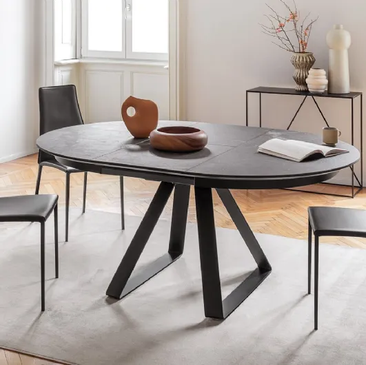 Aida padded chair by Calligaris