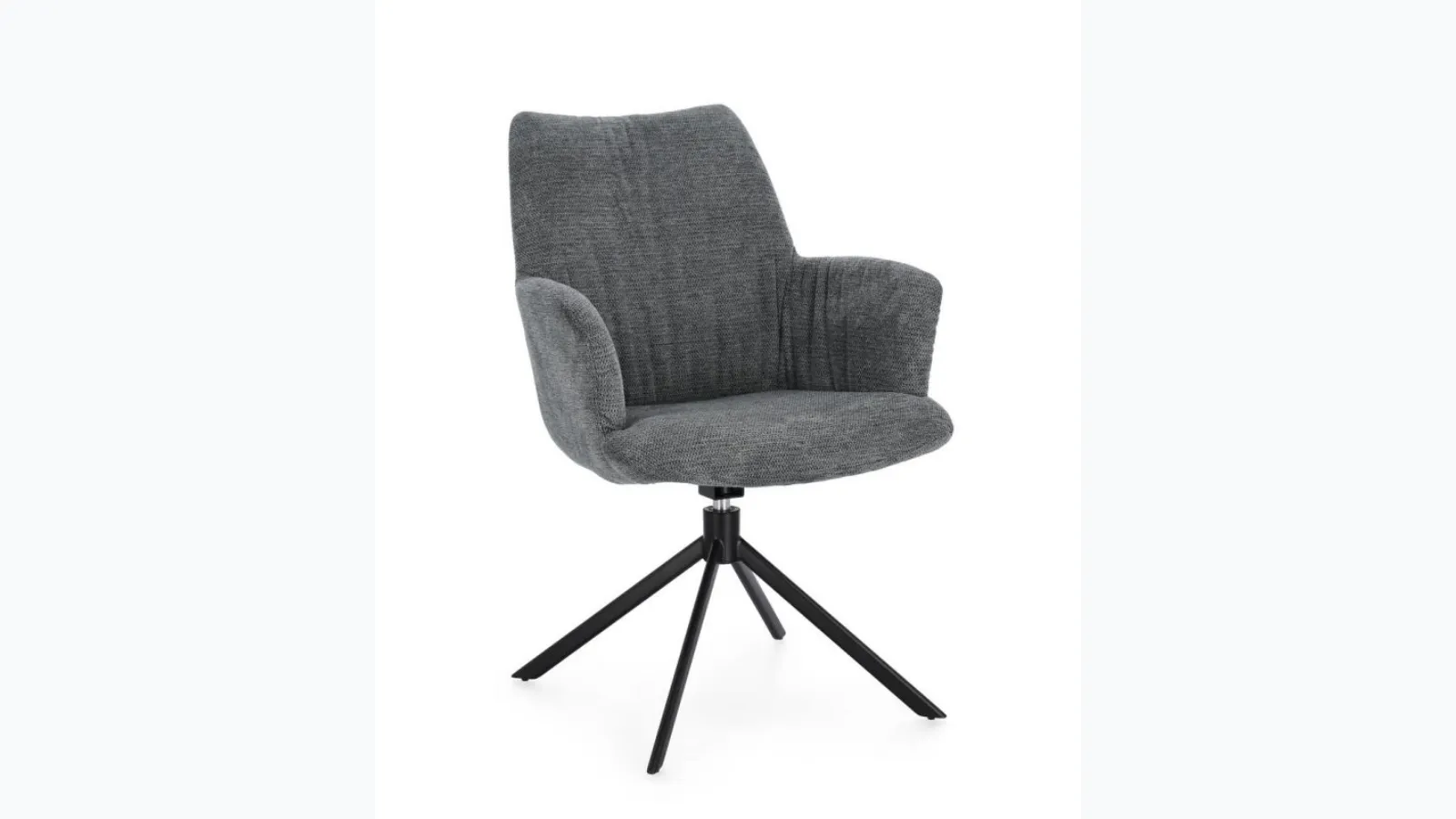 Alexander chair in padded fabric by Bizzotto.