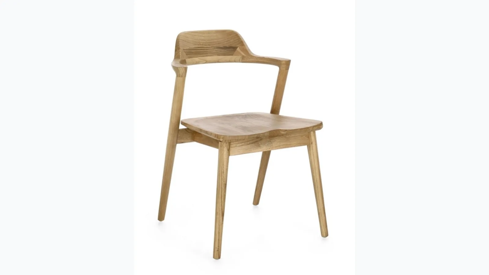 Amery wooden chair by Bizzotto