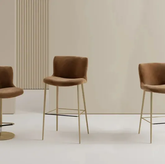 La traduzione corretta è:

**Ariel upholstered