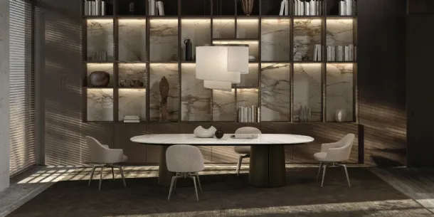 Atelia Upholstered Chair by Molteni & C
