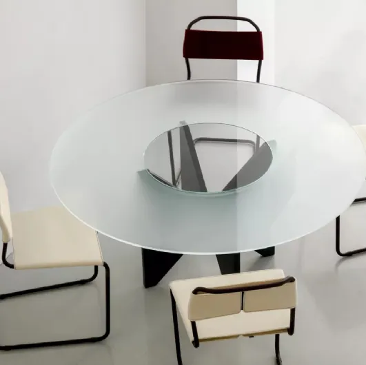 Chair in felt and steel B-kini by Alias