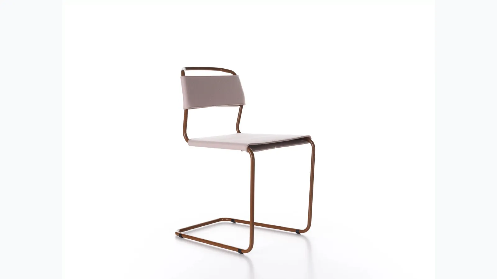 Felt and steel B-kini chair by Alias