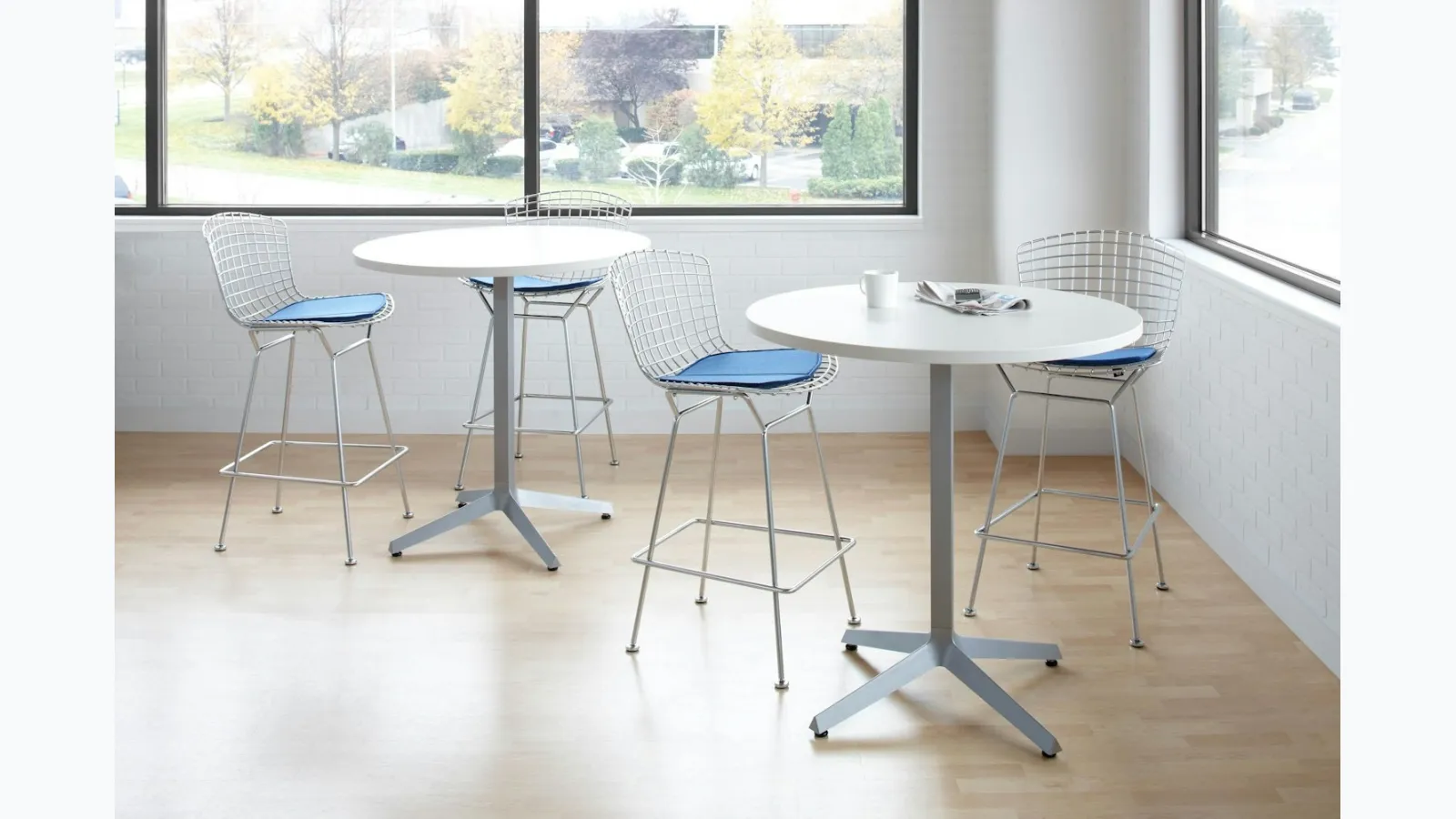 Bertoia Barstool by Knoll.
