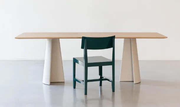 Bishop chair in steel sheet by Magis